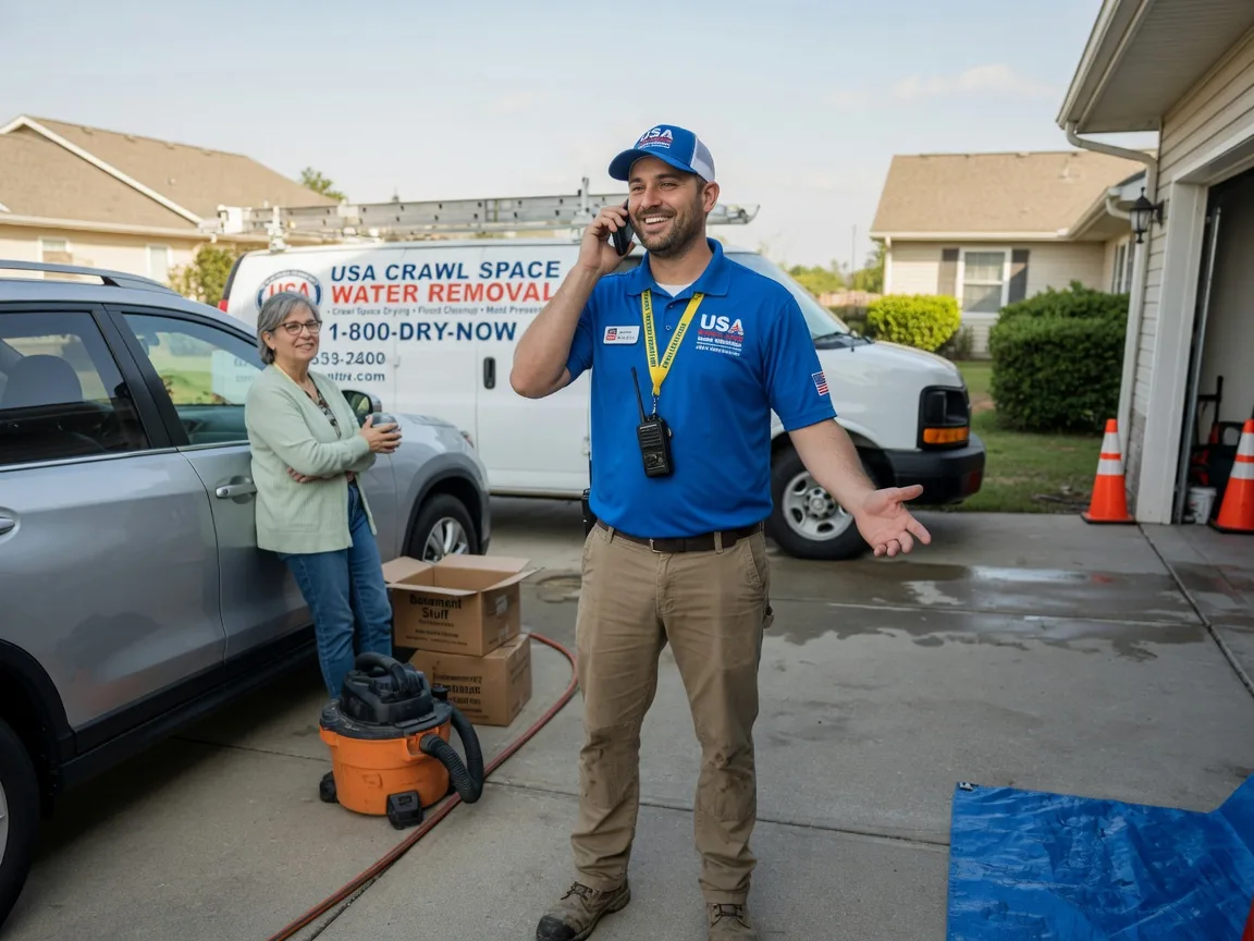 Crawl Space Water Removal Mitchells, VA FAQs